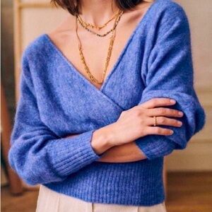 Sézane Gaby Knit Sweater EUC